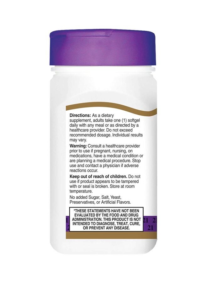 21st Century Lutein 20mg - 60 Softgel - Image 3